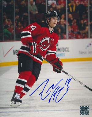 Autographed Boston Bruins P.J. Axelsson 8x10 Photo Original