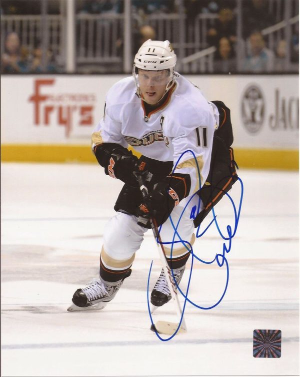 Saku Koivu Anaheim Ducks Autographed Signed 8x10 Photograph w/COA