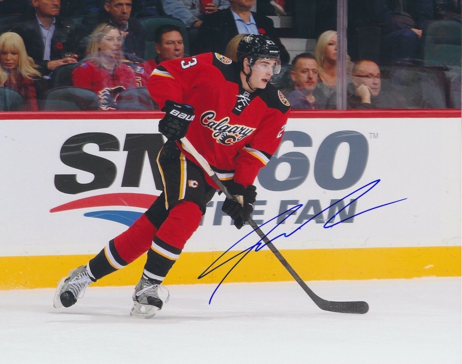 Sean Monahan Autographed Signed 8X10 Calgary Flames Photo - Autographs