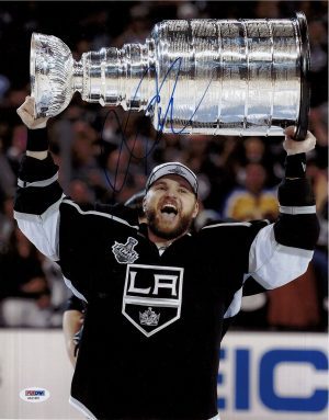 Signed Andreas Lilja Photo - 2008 Stanley Cup 8x10