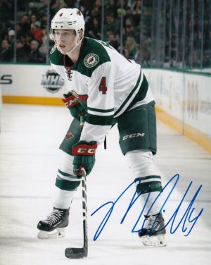 Dino Ciccarelli Signed Minnesota Green Hockey Jersey (JSA)