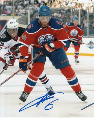 Klim Kostin Signed Edmonton Oilers Jersey Psa/Dna Coa Autographed Hockey