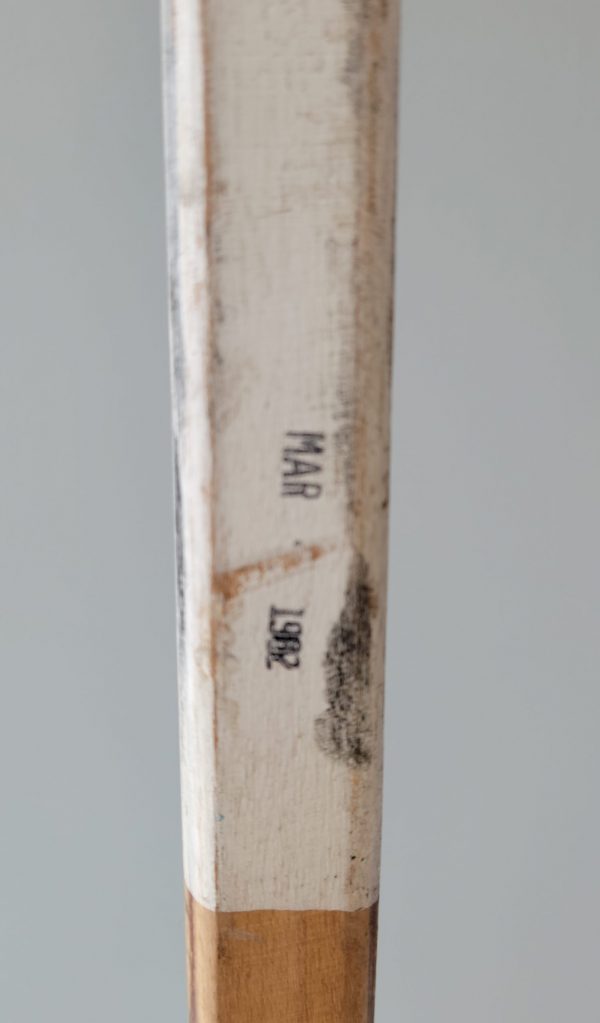 Wayne Gretzky Titan TPM Game Used Hockey Stick Dated March 1982