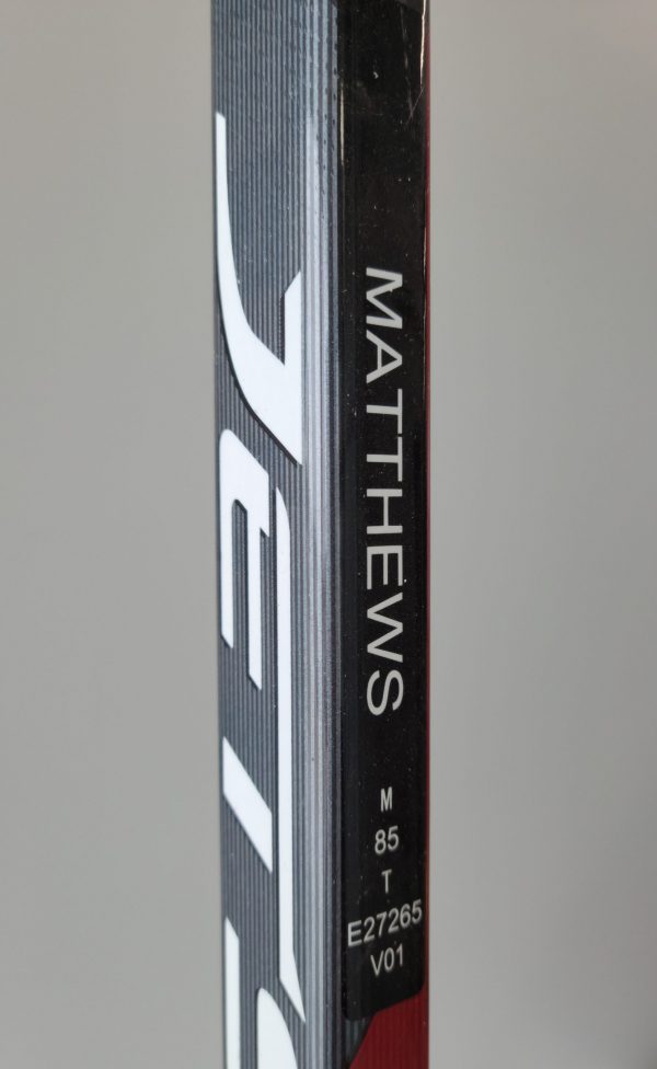 Auston Matthews CCM Jetspeed Game Used Hockey Stick