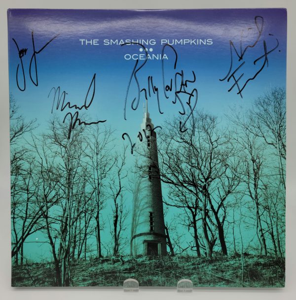 The Smashing Pumpkins - Oceania Signed (all 5 members) Vinyl Record (JSA)