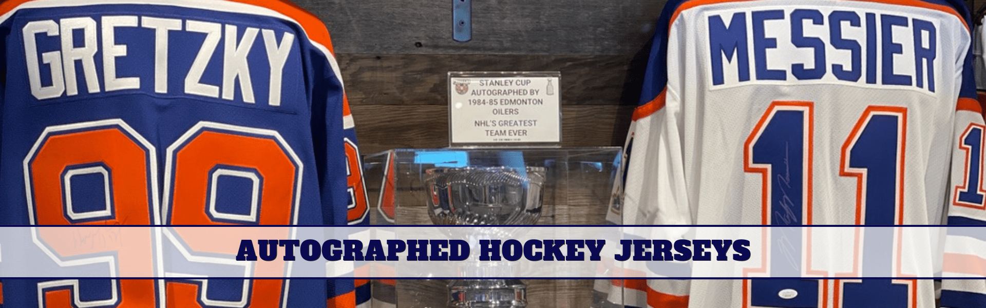 Autographed Hockey Jerseys - Center Ice Autographs