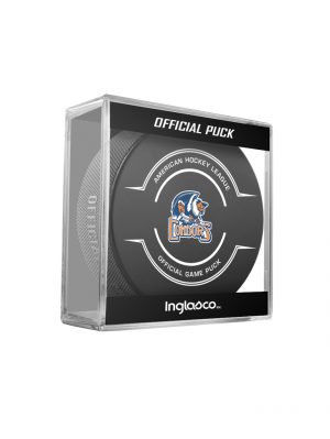 AHL Bakersfield Condors Official Game Hockey Puck In Cube