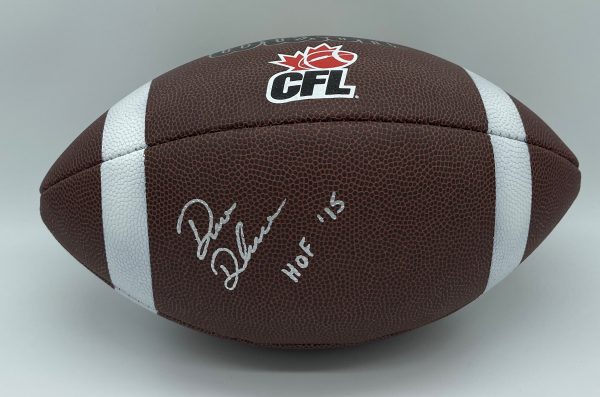Dave Dickenson Signed Football - Center Ice Autographs