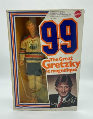 1983 Mattel Signed "The Great Wayne Gretzky" Action Figure Doll - In Box - JSA
