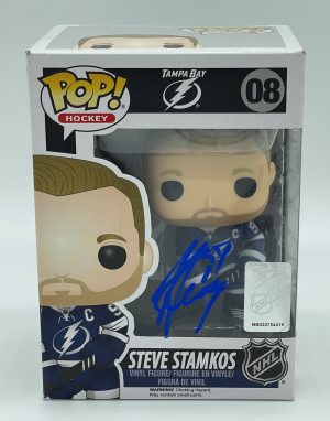 Steve Stamkos Signed Vinyl Figure - Pop! Hockey - JSA
