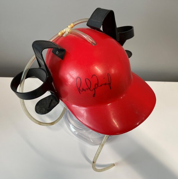 Randy Quaid Signed Beer Helmet - Center Ice Autographs