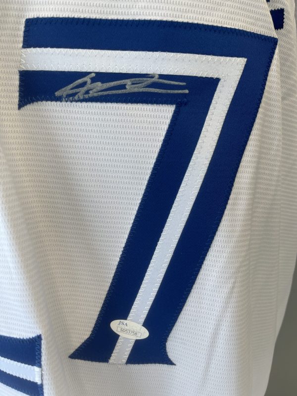 Vladimir Guerrero Jr. Blue Jays Authenticated JSA Autographed Jersey #27