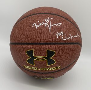 Billy Bob Thorton "Mr Woodcock" Signed Basketball JSA COA