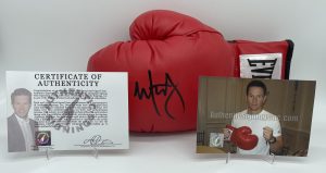 Mark Wahlberg Signed Boxing Glove - Authentic Signings