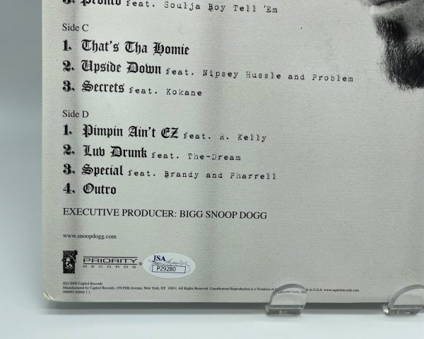 Snoop Dogg - Malice N Wonderland Signed Vinyl Record (JSA)