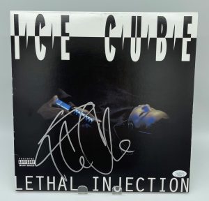 Ice Cube - Lethal Injection Signed Vinyl Record (JSA)