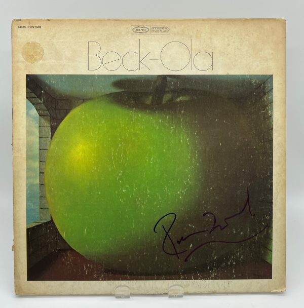 Beck - Ola (Ronnie Wood) Signed Vinyl Record (JSA)