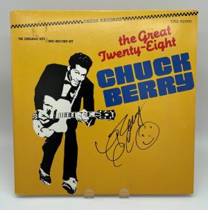 Chuck Berry - The Great 28 Signed Vinyl Record (JSA)