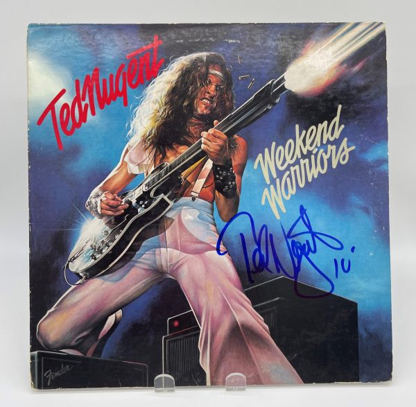 Ted Nugent - Weekend Warriors Signed Vinyl Record (JSA)