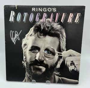 Ringo Starr - Ringo's Rotogravure Signed Vinyl Record (JSA)