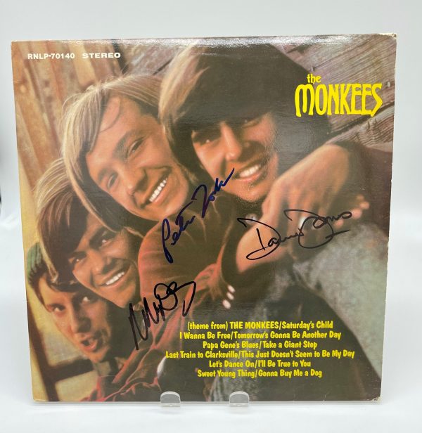 The Monkees - The Monkees Signed Vinyl Record (JSA)