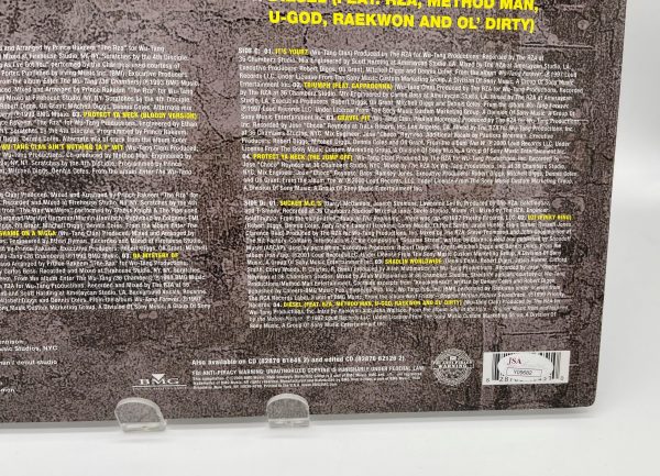 Wu-Tang Clan - Wu-Tang Clan's Greatest Hits Signed Vinyl Record (JSA)