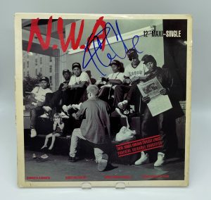 NWA - 12" Maxi-Single (Ice Cube) Signed Vinyl Record (JSA)
