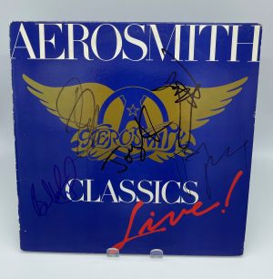 Aerosmith - Classics Live Signed Vinyl Record