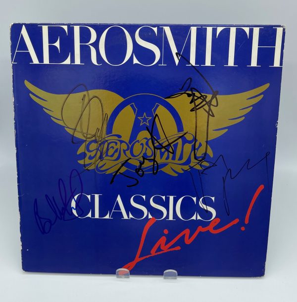 Aerosmith - Classics Live Signed Vinyl Record
