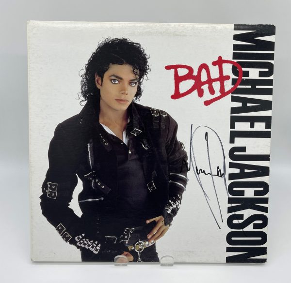 Michael Jackson - Bad Signed Vinyl Record