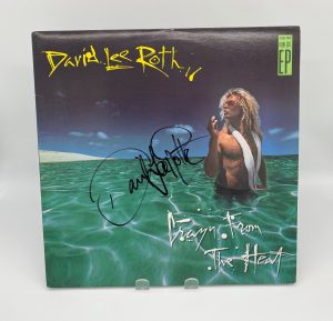 David Lee Roth - Crazy From The Heat Signed Vinyl Record (JSA)