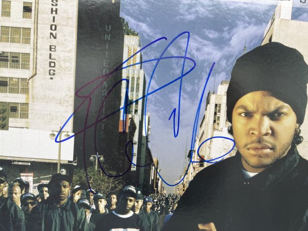 Ice Cube - AmeriKKKa's Most Wanted Signed Vinyl Record (JSA)