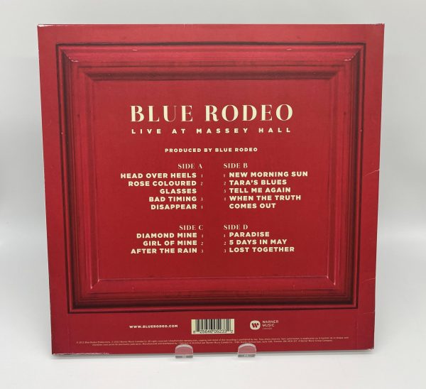 Blue Rodeo - Live At Massey Hall Signed Vinyl Record (JSA)