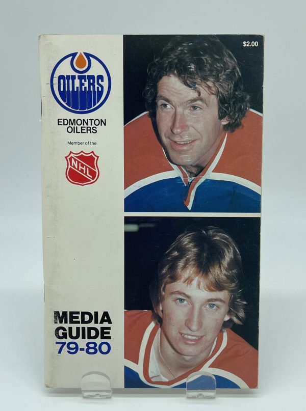 1979-80 Edmonton Oilers 1st NHL Yearbook Media Guide