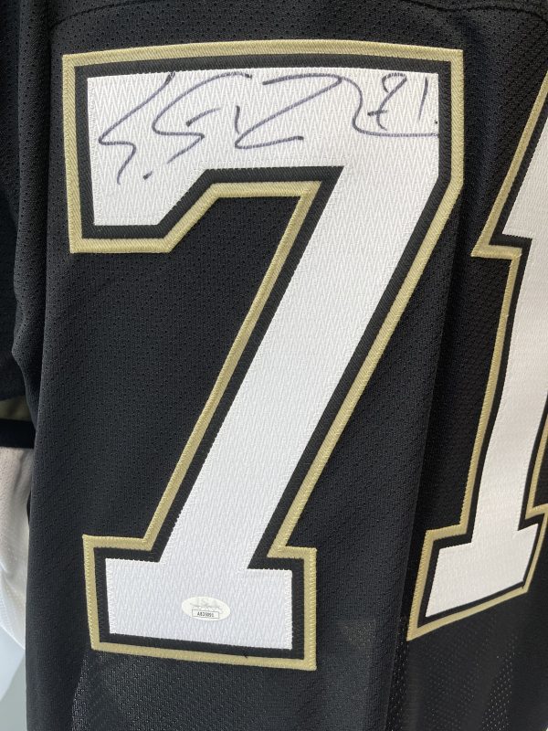 Evgeni Malkin Penguins Autographed Jersey w/ JSA COA