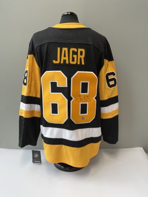Jaromir Jagr Penguins Fanatics Autographed Jersey w/COA
