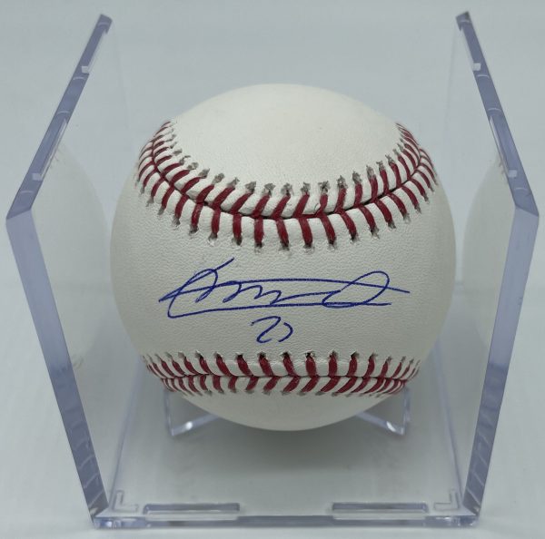 Vladimir Guerrero Jr Blue Jays Autographed Baseball w/Beckett COA