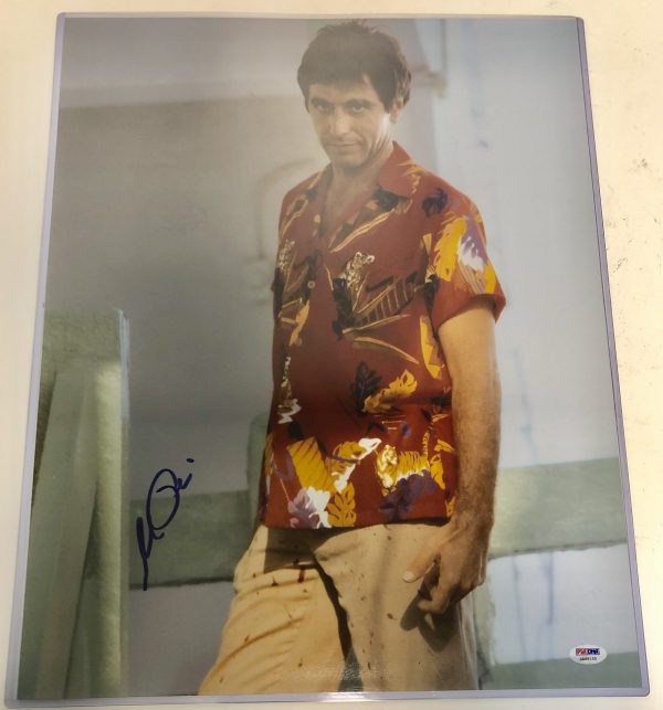 Al Pacino Scarface Signed 16x20 Photo w/PSA COA