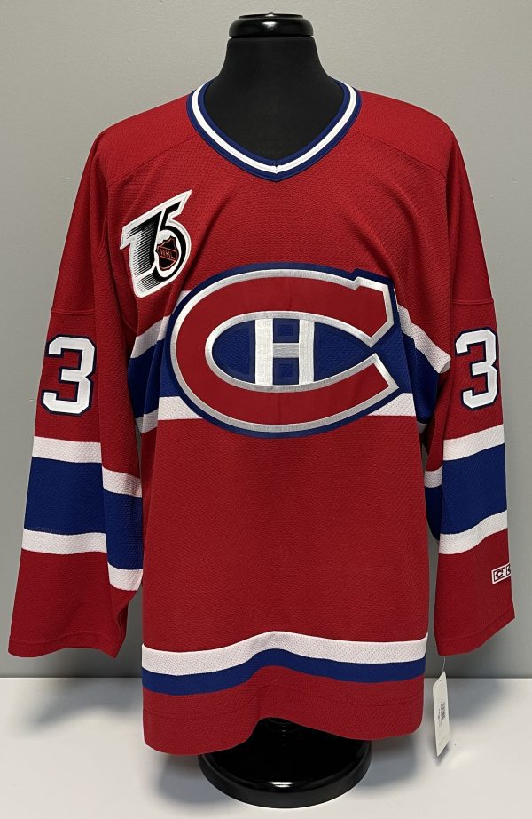 Patrick Roy Canadiens CCM Signed Jersey w/JSA COA