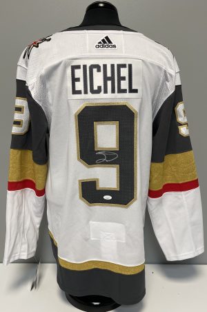Jack Eichel Vegas Golden Knights Adidas Signed Jersey w/JSA COA