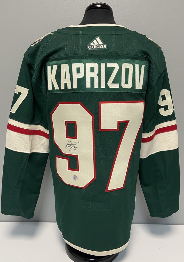 Kirill Kaprizov Signed Adidas Minnesota Wild Jersey w/AJ COA