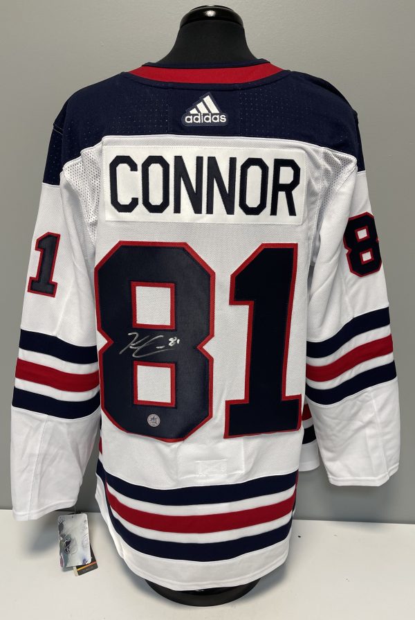 Kyle Connor Signed Adidas Winnipeg Jets Jersey w/AJ COA