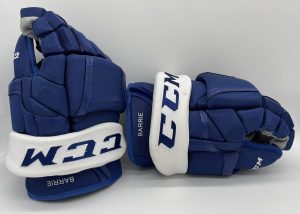 Tyson Barrie Game Used Gloves - Maple Leafs - CCM