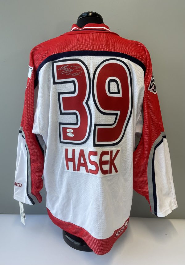 Dominik Hasek NHL All Star Authenticated JSA Autographed Jersey #39