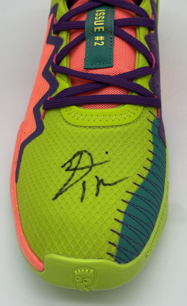 Donovan Mitchell Pair of Autographed Nike Basketball Sneakers (Beckett COA)