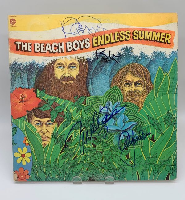 The Beach Boys - Endless Summer Signed Vinyl Record (JSA)