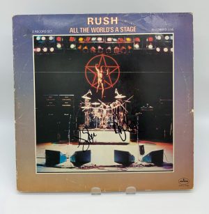 Rush - All The World's A Stage Signed Vinyl Record (JSA)
