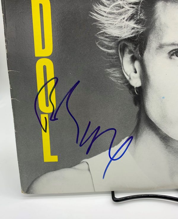 Billy Idol - Don't Stop Signed Vinyl Record (JSA)