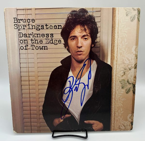 Bruce Springsteen - Darkness On The Edge Of Town Signed Vinyl Record (JSA)
