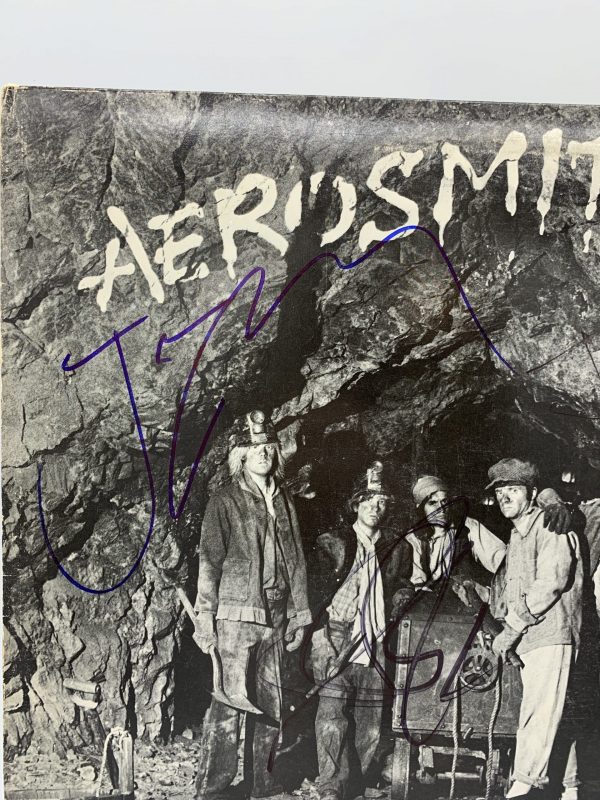Aerosmith - Night In The Ruts Signed Vinyl Record